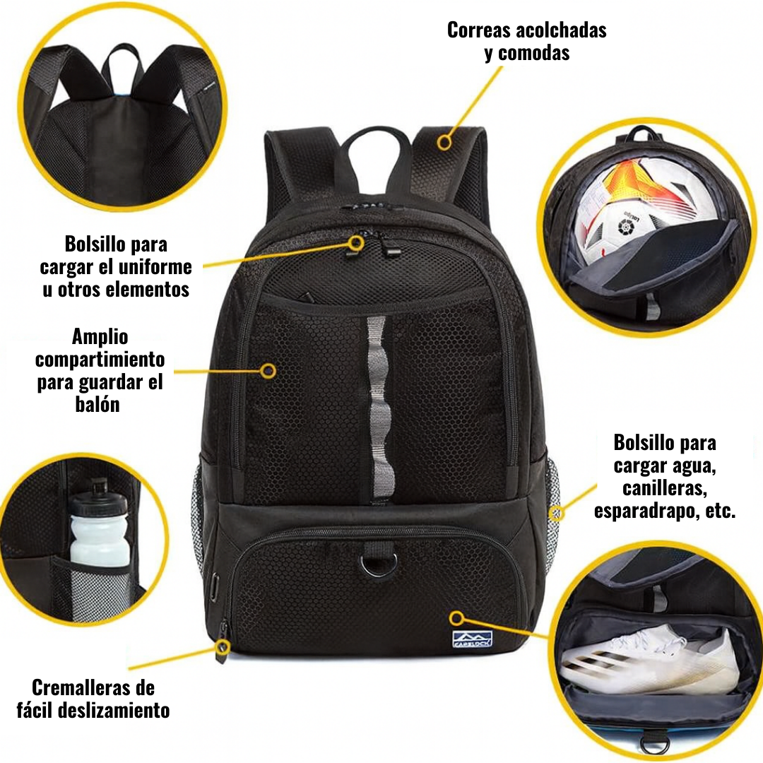 Bolso Mochila Deportiva Futbol Deportes
